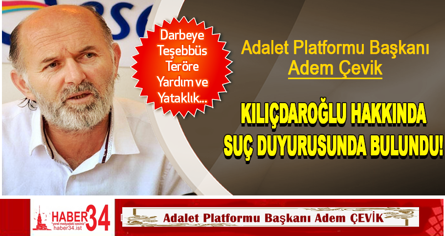 <strong>Kılıçdaroğlu Hakkında Suç Duyurusu</strong>