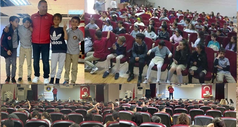 Başkan Ahmet BEREKET Yarınlarımız teminatı çocuklarımız için seminerlere devam.