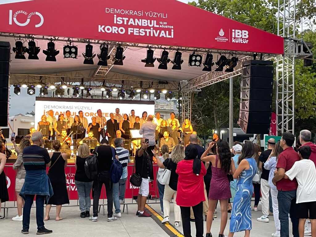 İstanbul Koro Festivalinde Avrupa Müzik Topluluğu rüzgarı