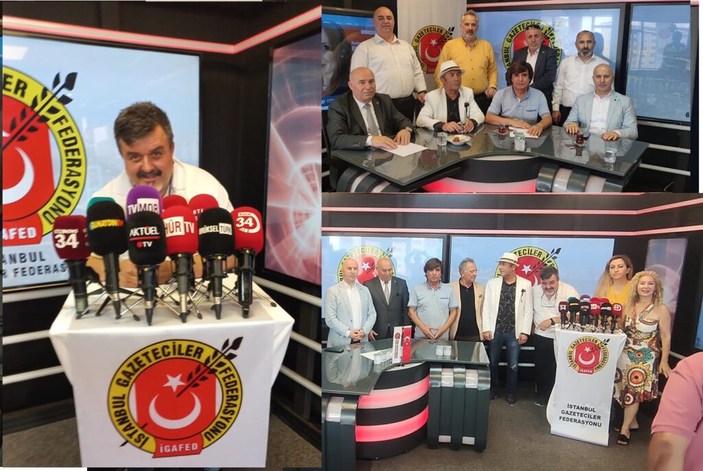 İstanbul Gazeteciler Federasyonu Genel Kurulu gerçekleşti