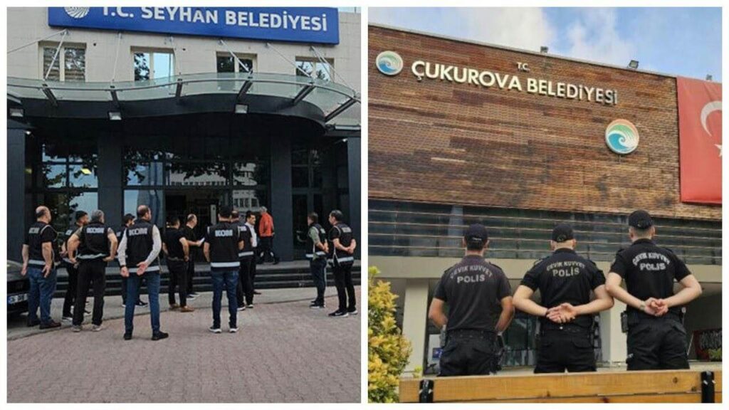 Seyhan ve Çukurova belediyelerine ‘rüşvet’ operasyonu: 34 kişi adliyede