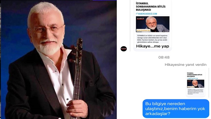 Onur Akın konser vereceğini story’den öğrendi