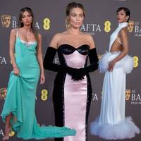 BAFTA ödül töreninde renkli kırmızı halı