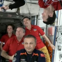 Gezeravcı ISS’ye veda etti
