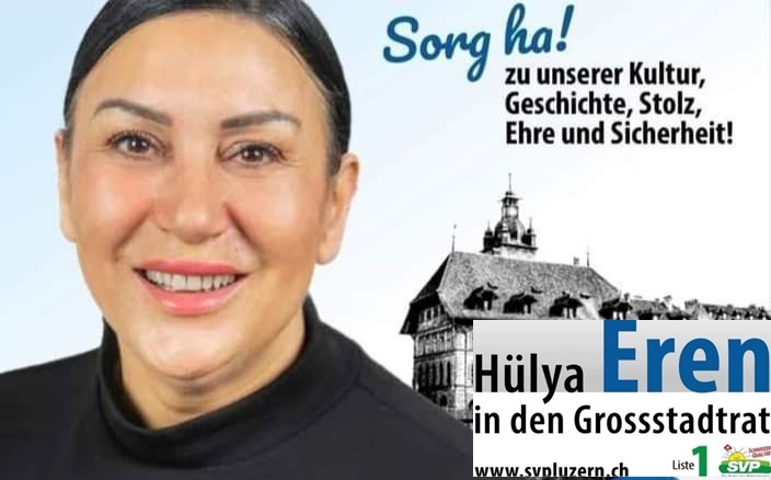 İSVİÇRE’NİN YENİ SESİ: HÜLYA EREN BÜYÜK BELEDİYE MECLİS ÜYESİ ADAYI