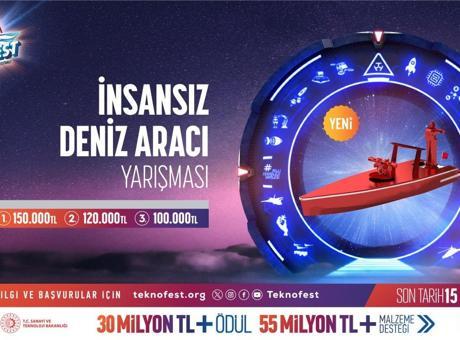 İnsansız Deniz Aracı Yarışması için son başvuru tarihi 15 Mart