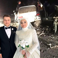 Düğün dönüşü feci kaza: Gelin ve damat hayatını kaybetti