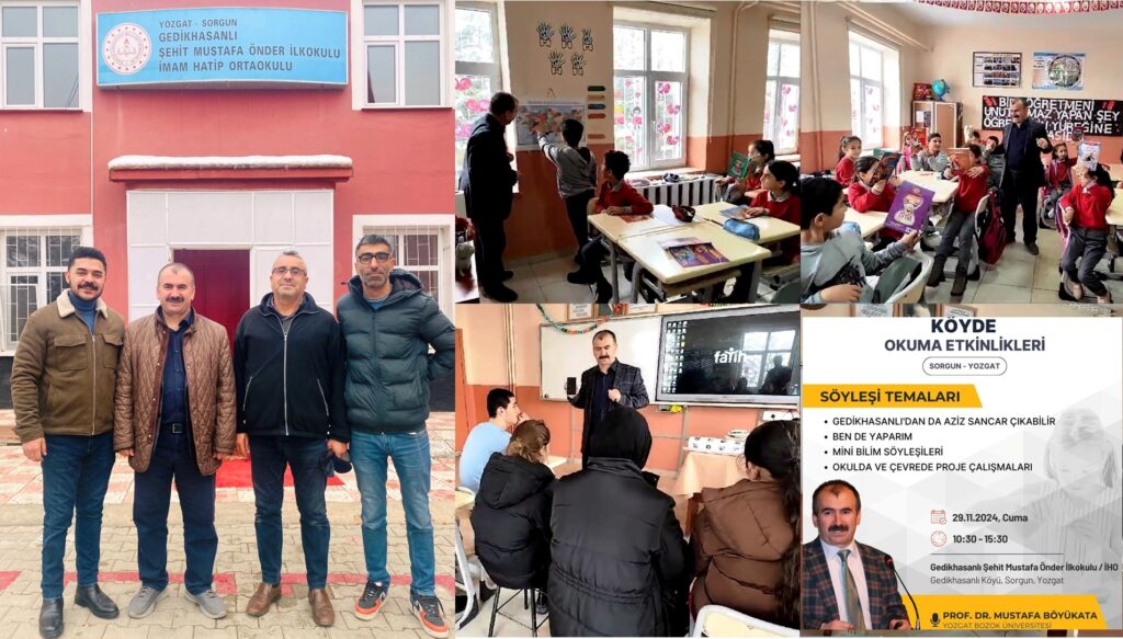 Yetmiş altıncı “Köyde Okuma Etkinlikleri” için Gedikhasanlı Köyü’ne gidildi.