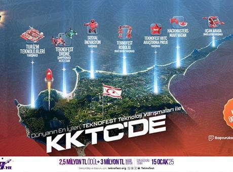 TEKNOFEST KKTC 2025 teknoloji yarışmaları başvuruları başladı!