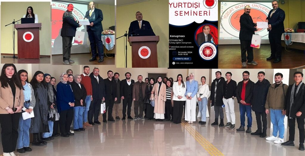 Yurtdışında dil eğitimi fırsatları ve uluslararasılaşma konuşuldu.