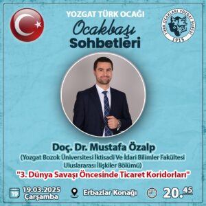 Yozgat Türk Ocağı “Ocakbaşı Sohbetleri” programında geleceğe projeksiyon tutuluyor