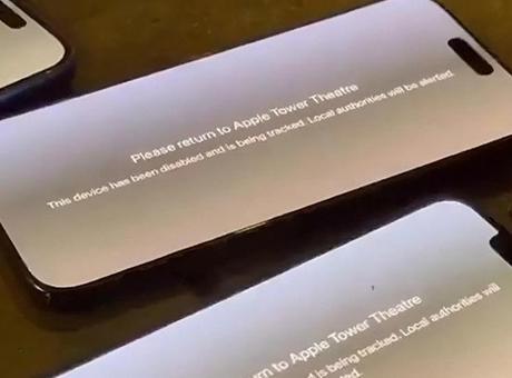 Los Angeles olaylarında yağmalanan telefonlar güvenlik sistemine takıldı