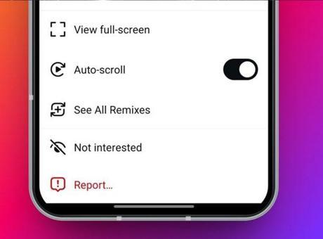 Instagram Reels için otomatik kaydırma özelliği geliyor
