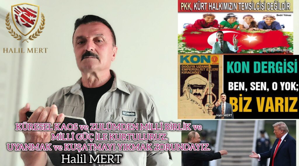 KÜRESEL KAOS ve ZULÜMDEN MİLLÎ BİRLİK ve MİLLÎ GÜÇ İLE KURTULURUZ. UYANMAK ve KUŞATMAYI YIKMAK ZORUNDAYIZ.